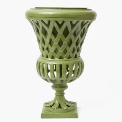 Adelaide Green Lattice Urn