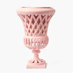 Adelaide Pink Lattice Urn
