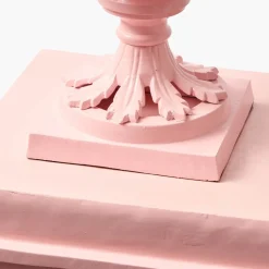 Adelaide Pink Lattice Urn & Pedestal