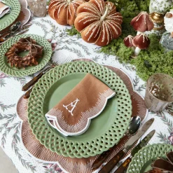 Alathea Caramel Linen Napkins (Set of 4)
