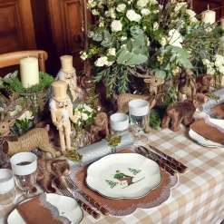 Alathea Caramel Linen Placemats (Set of 4)