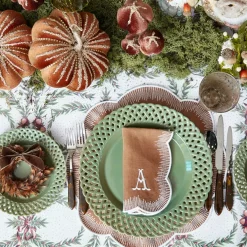 Alathea Caramel Linen Placemats (Set of 4)