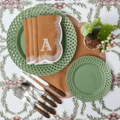 Alathea Caramel Linen Placemats (Set of 4)