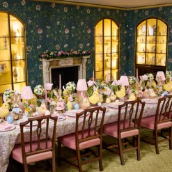 Allegra Pink Placemats (Set of 4)