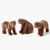 Alpine Brown Bears (Set of 3)