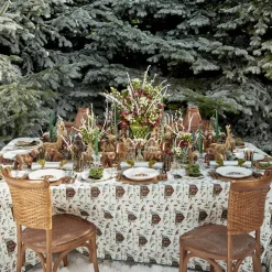 Alpine Chalet Dinner & Starter Plates (Set of 8)