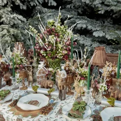 Alpine Chalet Dinner & Starter Plates (Set of 8)