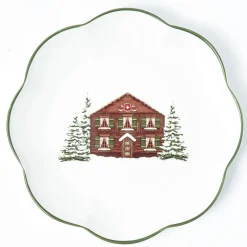 Alpine Chalet Dinner Plate