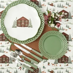 Alpine Chalet Dinner Plate (Set of 4)