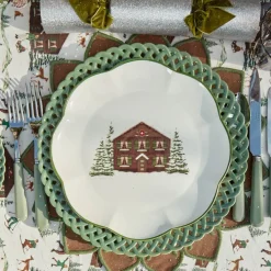 Alpine Chalet Dinner Plate (Set of 4)