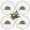 Alpine Chalet Starter Plate (Set of 4)