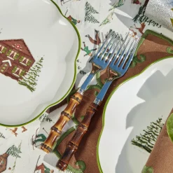 Alpine Chalet Starter Plate (Set of 4)