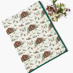 Alpine Chalet Tablecloth