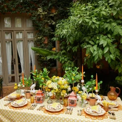 Amber Hobnail Jug