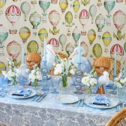 Angelique Blue Tablecloth