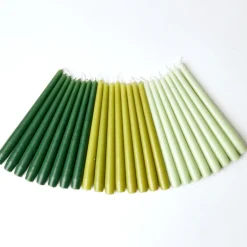 Apple Green Candles (Set of 8)