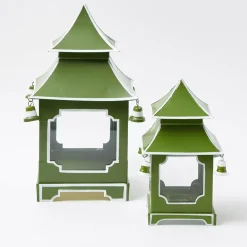 Apple Green Pagoda Lantern