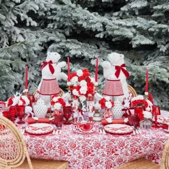 Assorted Red Glitter Nutcracker Trio