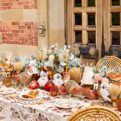 Autumn Flowers Starter Plate