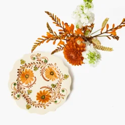 Autumn Flowers Starter Plate