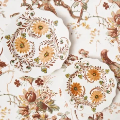 Autumn Flowers Starter Plate