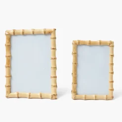 Bamboo Photo Frames (Set of 2)