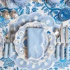 Bettina Blue & White Placemats & Napkins (Set of 4)