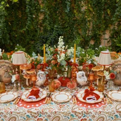 Bettina Burnt Orange Napkins (Set of 4)