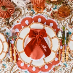 Bettina Burnt Orange Napkins (Set of 4)