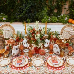 Bettina Burnt Orange Placemats (Set of 4)