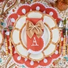 Bettina Burnt Orange Placemats & Napkins (Set of 4)