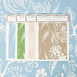 Blue Chelsea Square Fabric