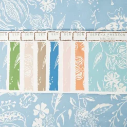 Blue Chelsea Square Fabric