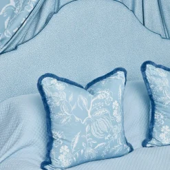 Blue Chelsea Square Fabric