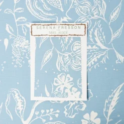 Blue Chelsea Square Fabric
