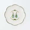 Blue Cottontail Bunny Starter Plate