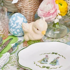Blue Cottontail Bunny Starter Plate