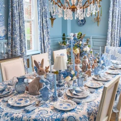 Blue Flowers Starter Plate