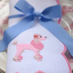 Blue Grosgrain Bow - 20cm (Set of 4)