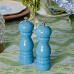 Blue Lacquer Salt & Pepper Set
