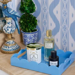 Blue Lacquer Trayscape