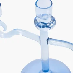 Blue Lantern Tealight Candleabra
