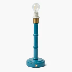 Blue Leonora Lacquer Rechargeable Lamp