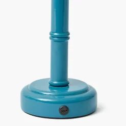 Blue Leonora Lacquer Rechargeable Lamp