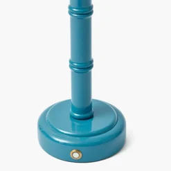 Blue Leonora Lacquer Rechargeable Lamp