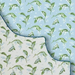 Blue Lily of the Valley Wallpaper