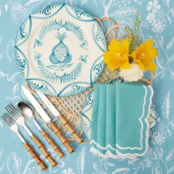 Blue Melograno Dinner Plate