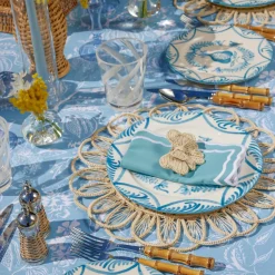 Blue Melograno Dinner Plate