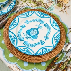 Blue Melograno Dinner Plates (Set of 4)