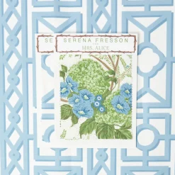 Blue Pavilion Fabric